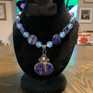 Fabulous, Artisan Lapis Lazuli Necklace